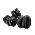 25KG WATER-FILLED ADJUSTABLE DUMBBELLS