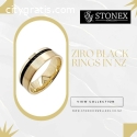 Black Ziro Rings NZ at Stonex Jewellers