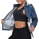 Buy Women Blue Sauna Jacket Online