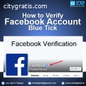 how to verify facebook account blue tick