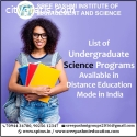 List of Undergraduate Science Programs