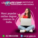 Most popular online degree courses in In