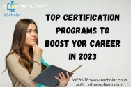 Top Certification programs