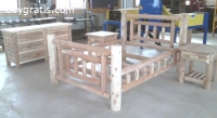 Amish Rustic Log Furniture - Ohio