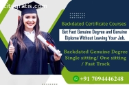 Backdated Certificate Courses