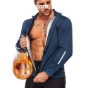 Buy Men Blue Sauna Jacket Online