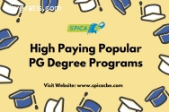 High-Paying Popular PG Degree Programs