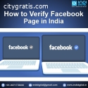 how to verify facebook page in india
