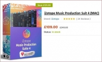iZotope Music Production Suit 4 for Sale