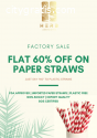 Wanted Distributors for Paper Straws