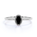 20+ Latest Black Diamond Engagement Ring