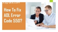 AOL Error Code 550