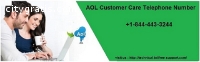 Aol Customer Care +1-844-443-3244