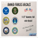 Armed Force Decals