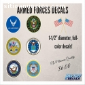 Armed Force Decals