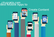 Best Mobile Apps to Create Content