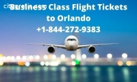 Business Class Flight Tickets to Orlando