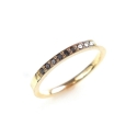 Buy Black Diamond Yellow Gold Rings