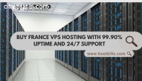 Buy France VPS Hosting with 99.90% Uptim