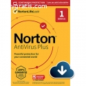 Buy Norton AntiVirus Plus for 1 Device -