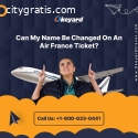 Can My Name Be Changed on an Air France