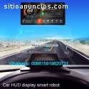car hud display smart robot music blueto