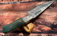 Carbon Steel Blade Folding Pocket Knife