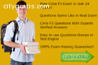 CIMA E3 Exam Questions Dumps PDF