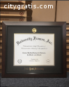 Custom Diploma Frames