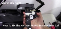 Easy way to Fix HP Scanner Error 22