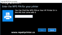Enter WPS Pin On HP Printer | HP Repair