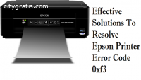 Epson Printer Error Code 0xf3