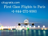 First Class Flights to Paris