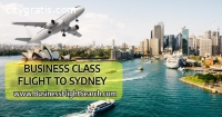 First class flights to sydney
