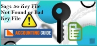 Fixed: sage 50 key file not found or bad