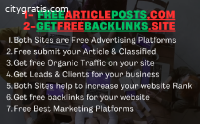 Get free High DA Classified Ads at any l