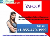 Get immediate Yahoo Customer Service