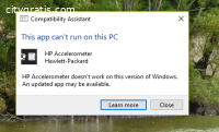 Get rid of Fix HP Accelerometer Error
