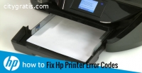 Annoyed with Hp Printer Error codes?