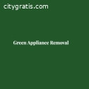 Green Appliances Removal