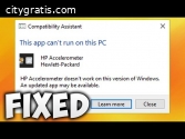 Guide To Fix HP Accelerometer Error in W