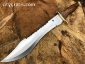 Handmade Bowie Knife With Sheath in USA