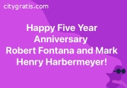 Happy 5th Year Anniversary Robert A. Fon