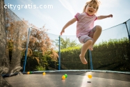 Heavy Duty Round Trampolines in Sale