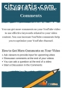 How Buy YouTube Comments Increase Organi