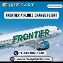 How do I change my flight on Frontier?