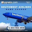 How do I change my name on a Southwest A