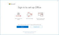 How do I enter Microsoft Office Setup pr