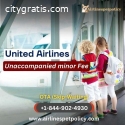 United Airlines unaccompanied minor fee