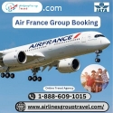 How To Book Group Travel For Air France